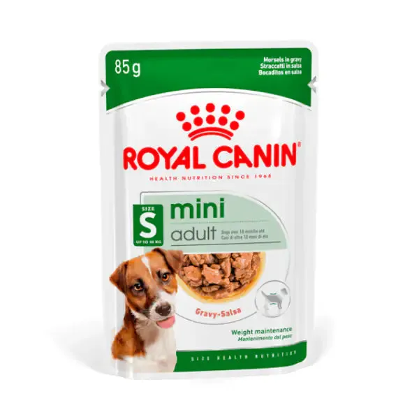 Royal Canin Adult Umido Mini 85 gr - confezione da 12 pezzi - Cibo umido per cani - immagine 1