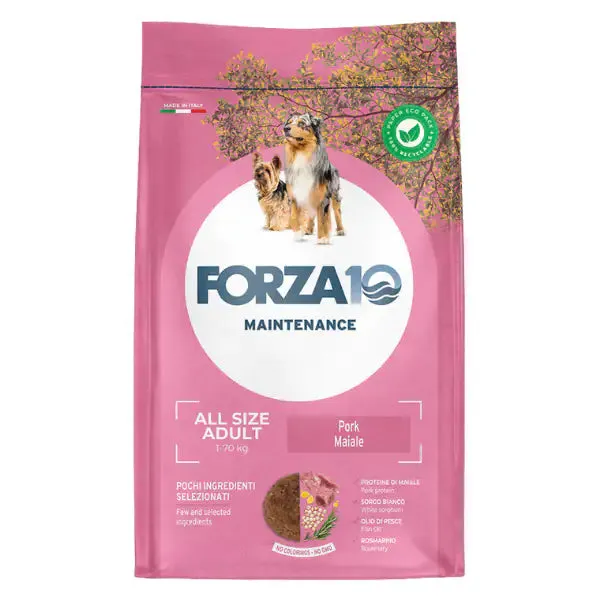 Forza10 Maintenance All Breeds Adult Maiale 12 kg - Croccantini per cani - immagine 1