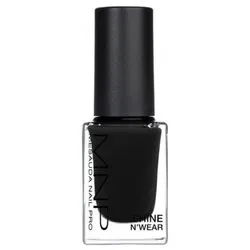 Smalto unghie Mnp shine n'wear 229 Black Black - immagine 1