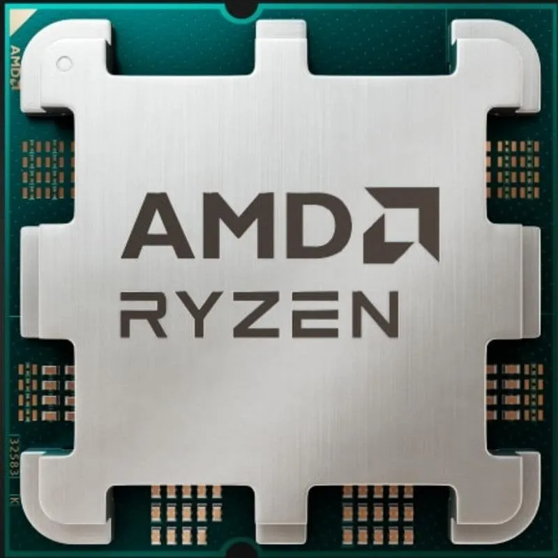 Processore AMD Ryzen 5 5500F 6 Nuclei 3 GHz Frequenza base 4,4 GHz Turbo Tray - immagine 1