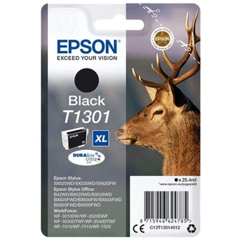 Cartuccia d'inchiostro Epson T1301 XL 25,4 ml Nera - immagine 1