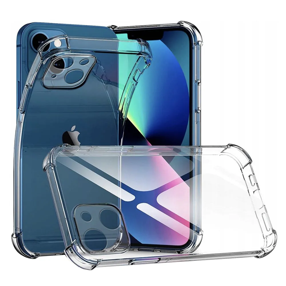 Custodia per Apple iPhone 13 mini, Techsuit, Shockproof Clear, Trasparente - immagine 1