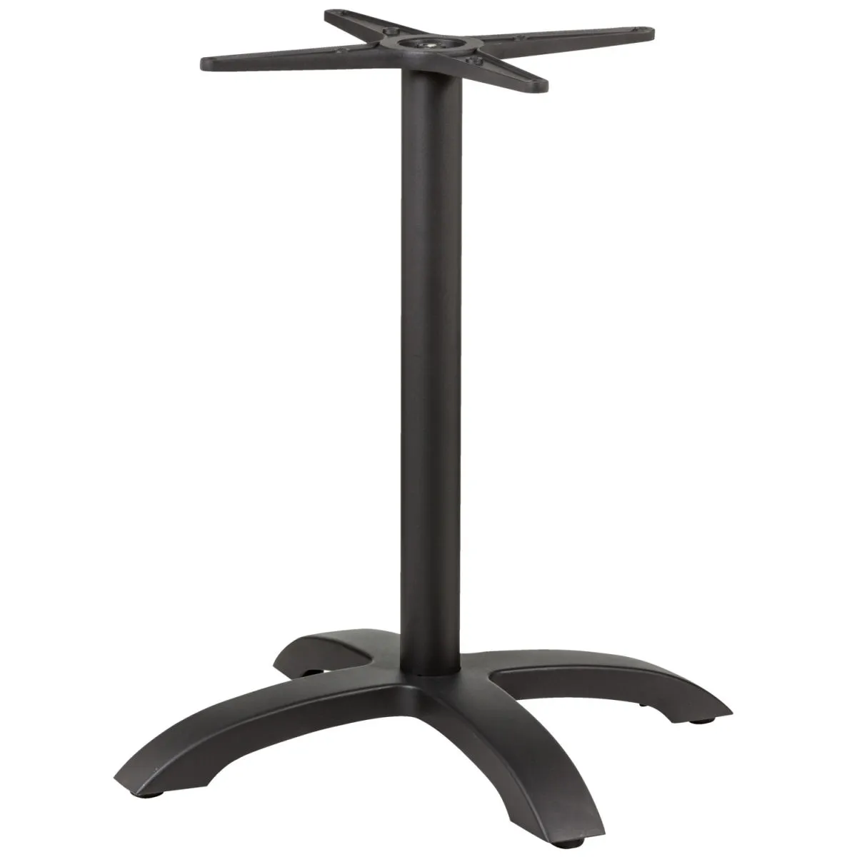 PULSIVA Base per tavolo da esterno Piece in alluminio; 66x66x72 cm (LxLxH); nero - immagine 1