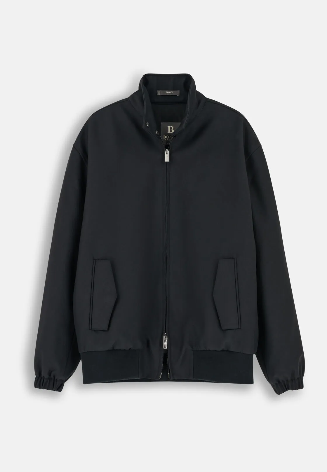 Boggi, Blouson Imbottito In Lana, Donna, Nero, Taglia: M - immagine 5