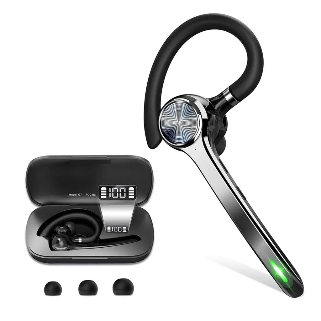 Auricolare Bluetooth Techsuit NeXound G7, MultiPoint, A2DP, Nero - immagine 1