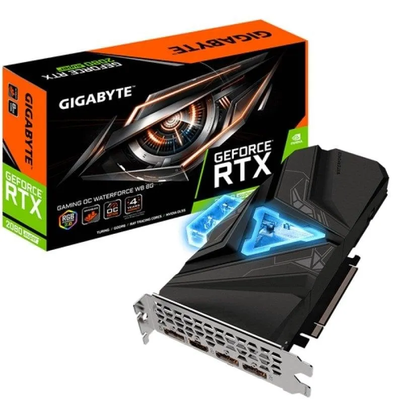 Scheda Grafica Gigabyte GeForce RTX 2080 SUPER GAMING OC Waterforce WB 8GB GDDR6 - immagine 1