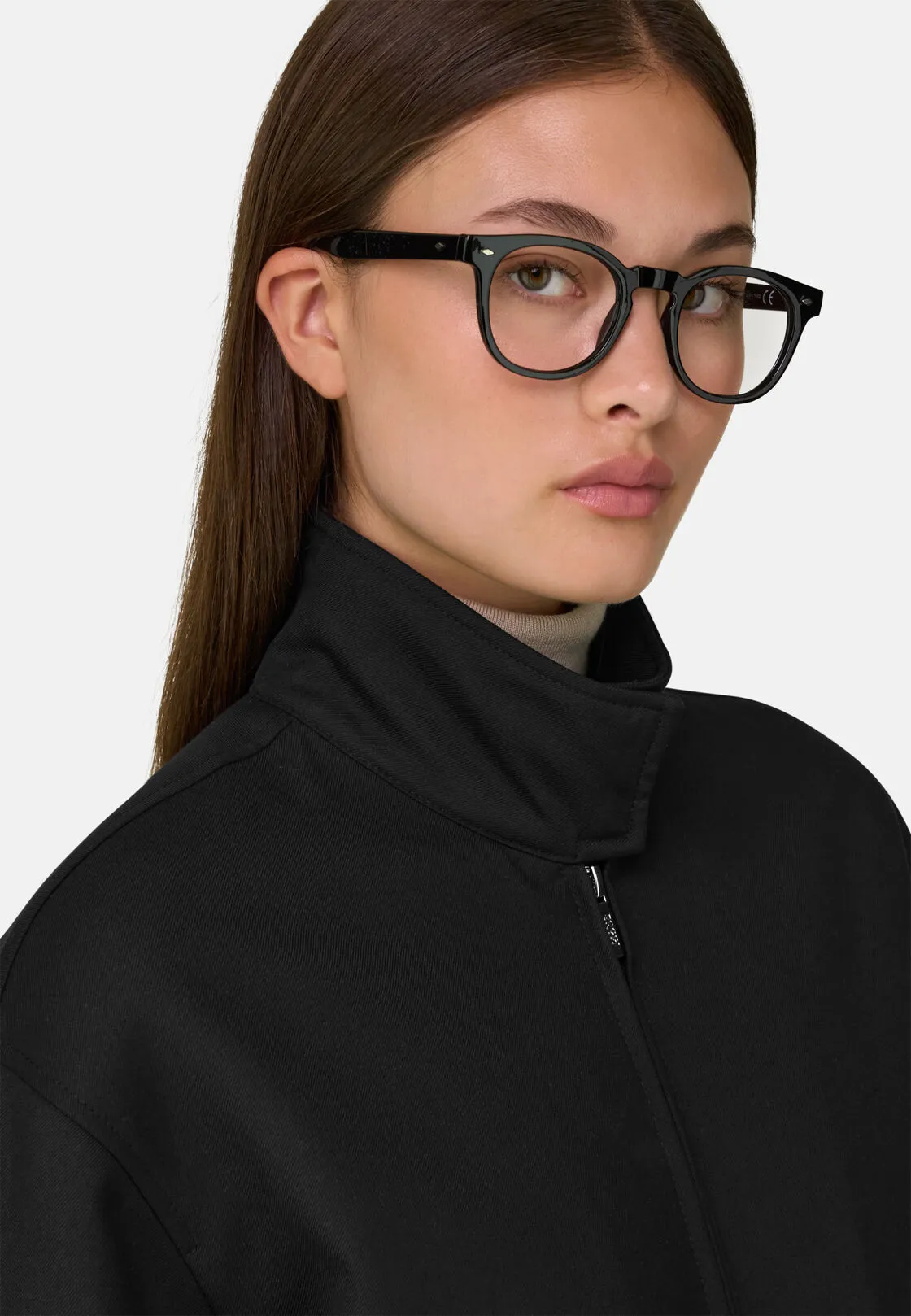 Boggi, Blouson Imbottito In Lana, Donna, Nero, Taglia: XS - immagine 3