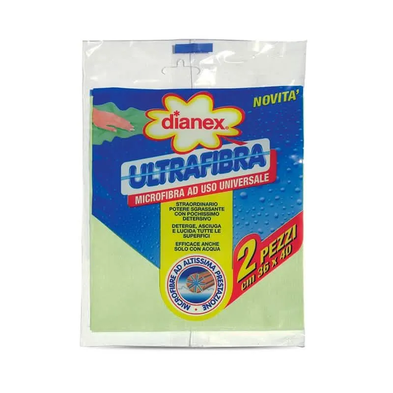 Set di 2 Panni Ultrafibra DIANEX per la Casa - immagine 1