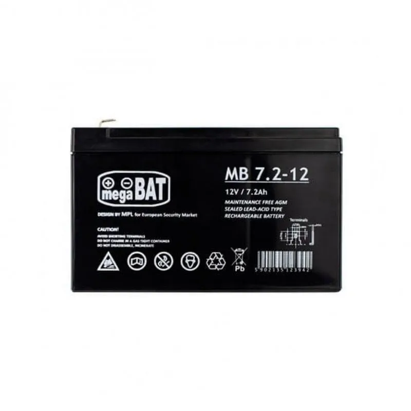 Batteria di ricambio Phasak 7 7Ah 12V - immagine 1
