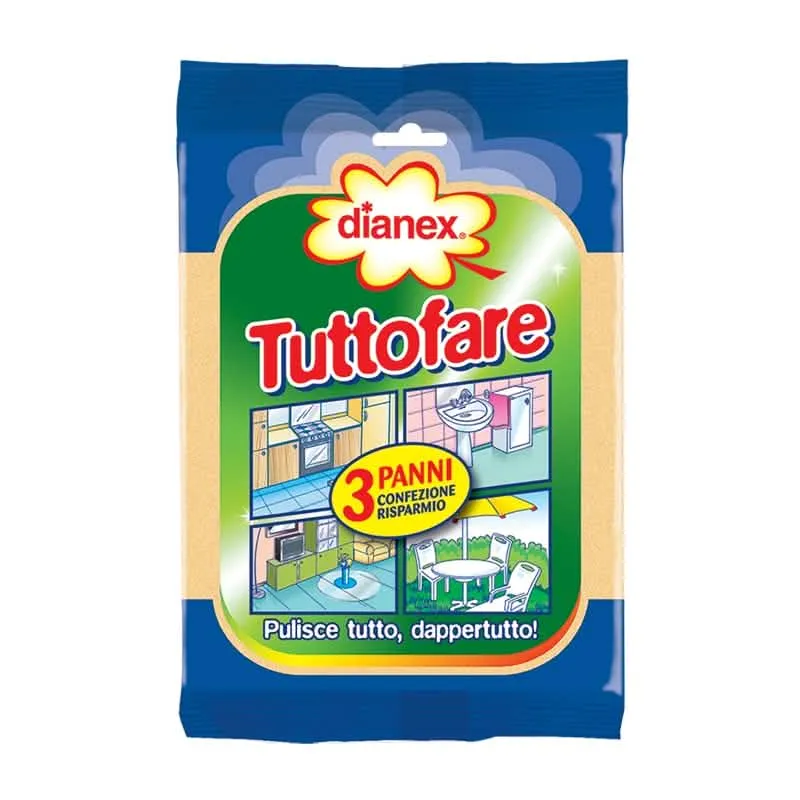 Set di Panni Tuttofare DIANEX - 3 Pezzi per la Casa - immagine 1