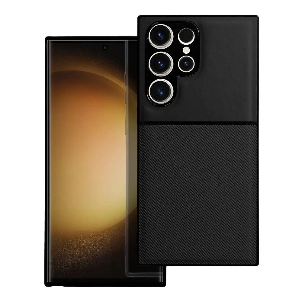Custodia per Samsung Galaxy S23 Ultra S918, OEM, Noble, Nera - immagine 1