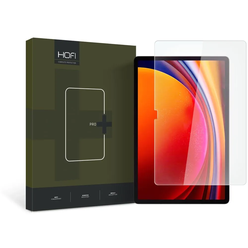 Pellicola protettiva per schermo HOFI Glass PRO+ per Samsung Galaxy Tab S10+ / Tab S9+ / Tab S8+ / Tab S7 FE / Tab S7+, Vetro temperato, Colla completa - immagine 1