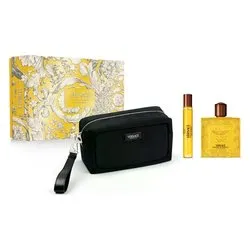 Set regalo uomo Eros energy homme eau de parfum 100ml, 10ml, trousse - immagine 1