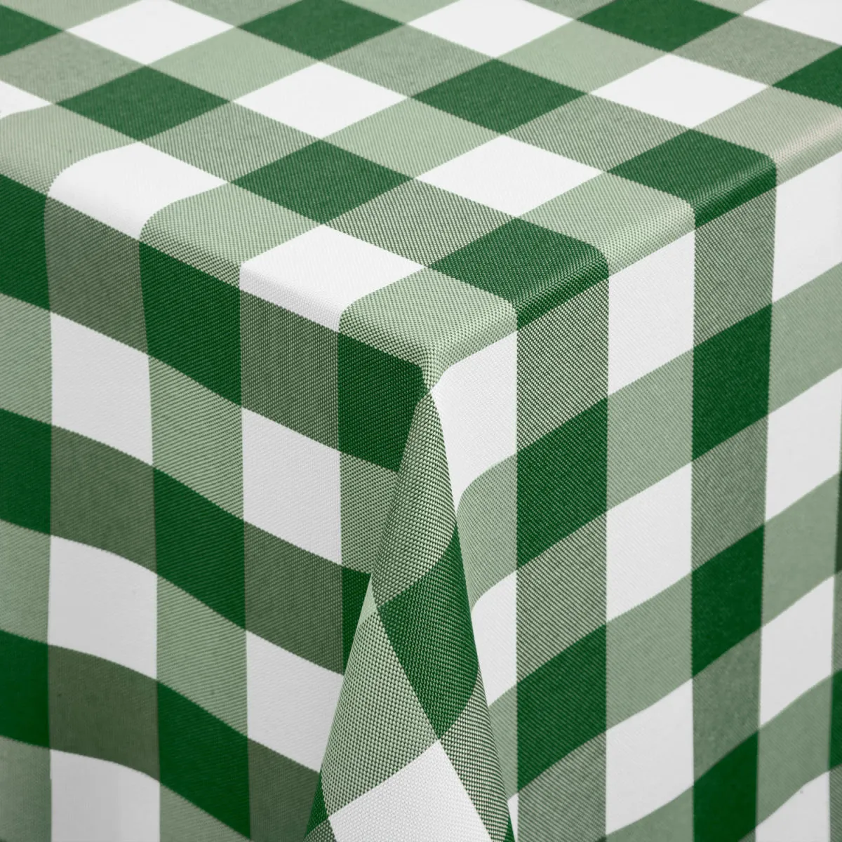 ERWIN M. Tovaglia Countryline; 150x150 cm (LxL); verde; quadrata - immagine 1