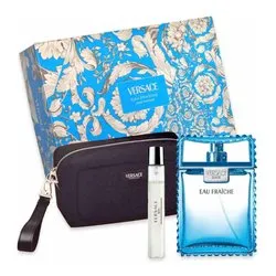 Set regalo uomo Man eau fràche eau de toilette 100ml, travel spray 10ml e trousse - immagine 1