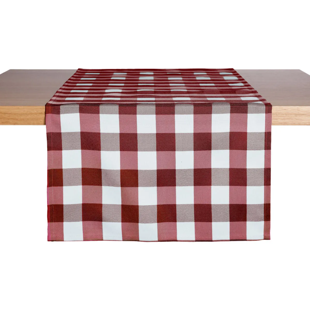 2x ERWIN M. Runner tavola Countryline; 40x130 cm (LxL); borgogna; rettangolare; 2 pz. / Pacco - immagine 1
