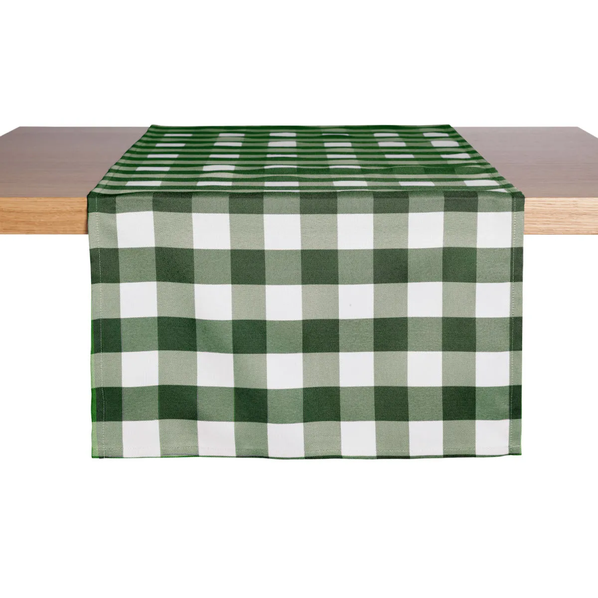 2x ERWIN M. Runner tavola Countryline; 40x130 cm (LxL); verde; rettangolare; 2 pz. / Pacco - immagine 1