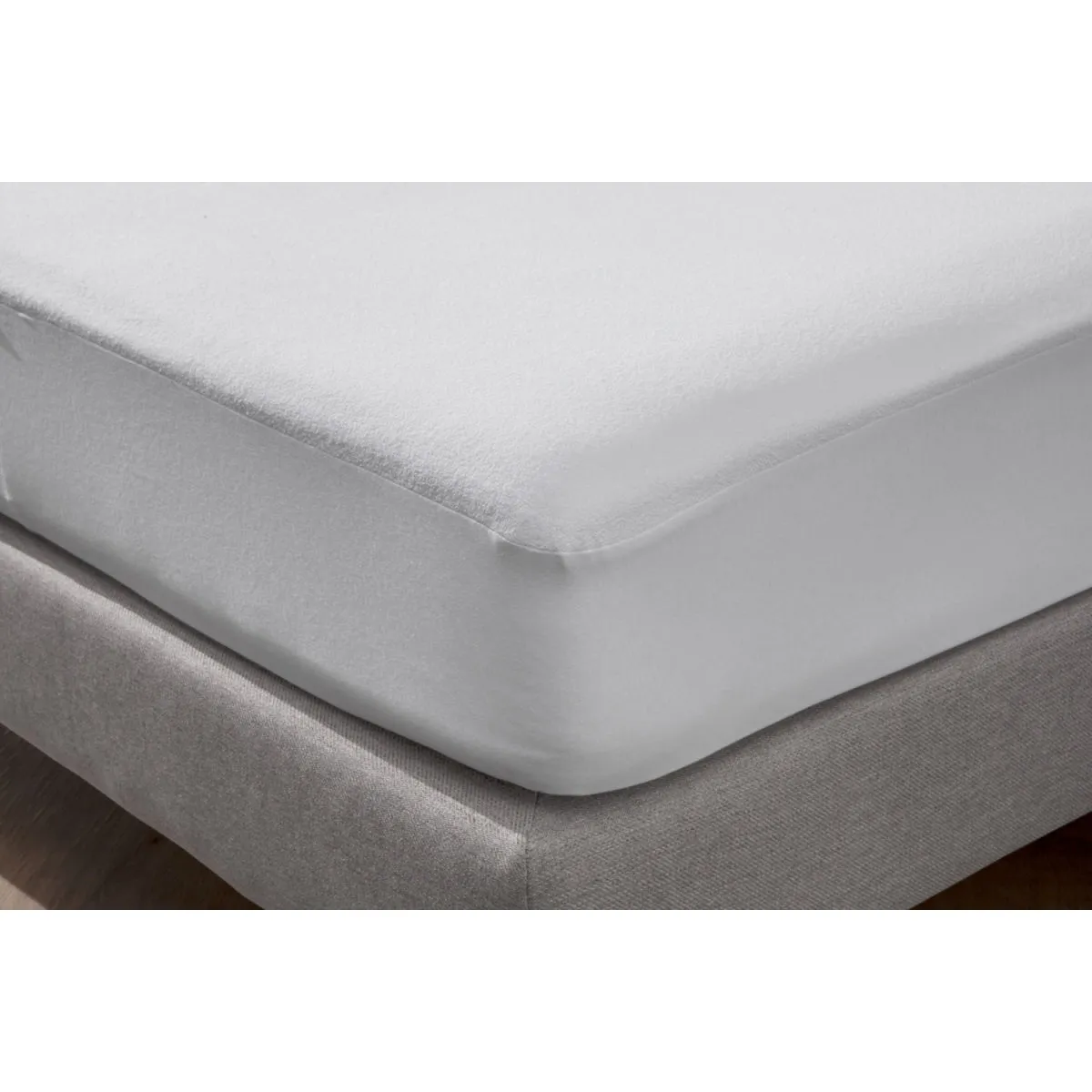 ERWIN M. Coprimaterasso ad angolo Celine; 140x190 cm (LxL); bianco - immagine 1