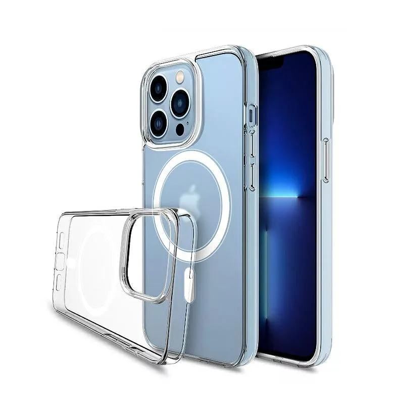 Custodia MagSafe per Apple iPhone 14, OEM, Trasparente - immagine 1