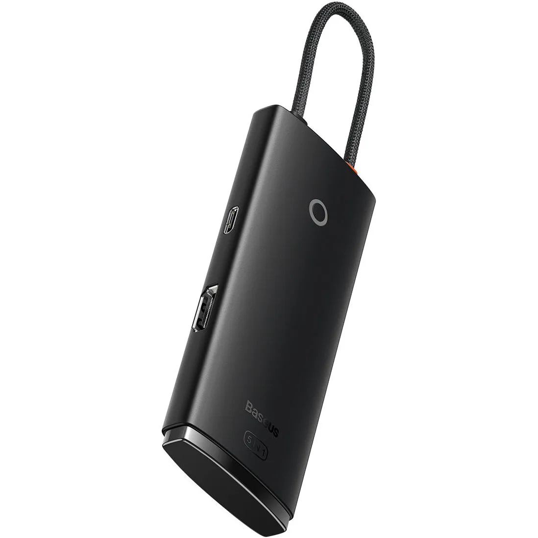 Hub USB-C Baseus Lite, 3 X USB-A 3.0 - USB-C - HDMI, Nero WKQX040001 - immagine 1