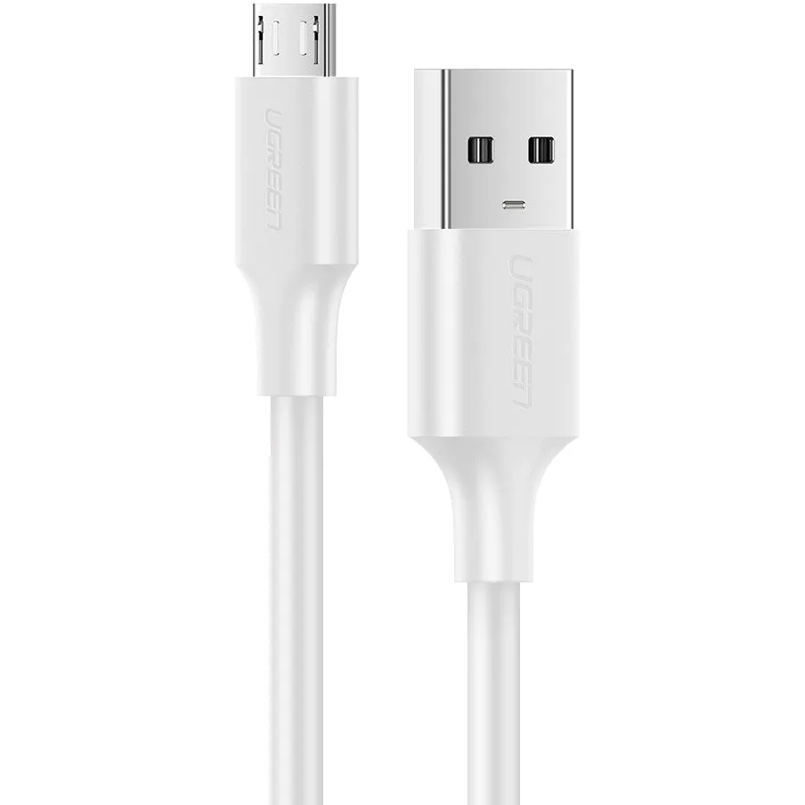 Cavo Dati e Ricarica USB-A - microUSB UGREEN US289, 18W, 1,5m, Bianco - immagine 1