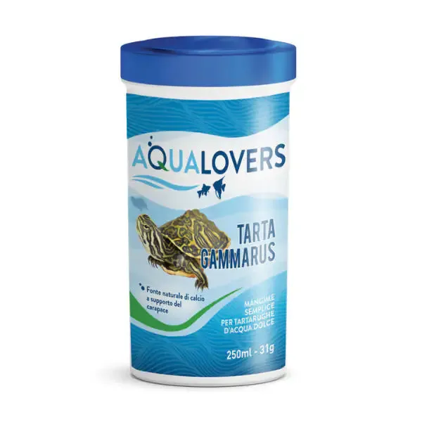 Mangime per tartarughe d'acqua dolce Tarta Gammarus Aqualovers 31 gr (250 ml) - Cibo per tartarughe - immagine 1