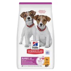 Hill's Science Plan Small & Mini Puppy Alimento per Cuccioli con Pollo 1,5 kg - Croccantini per cani - immagine 1