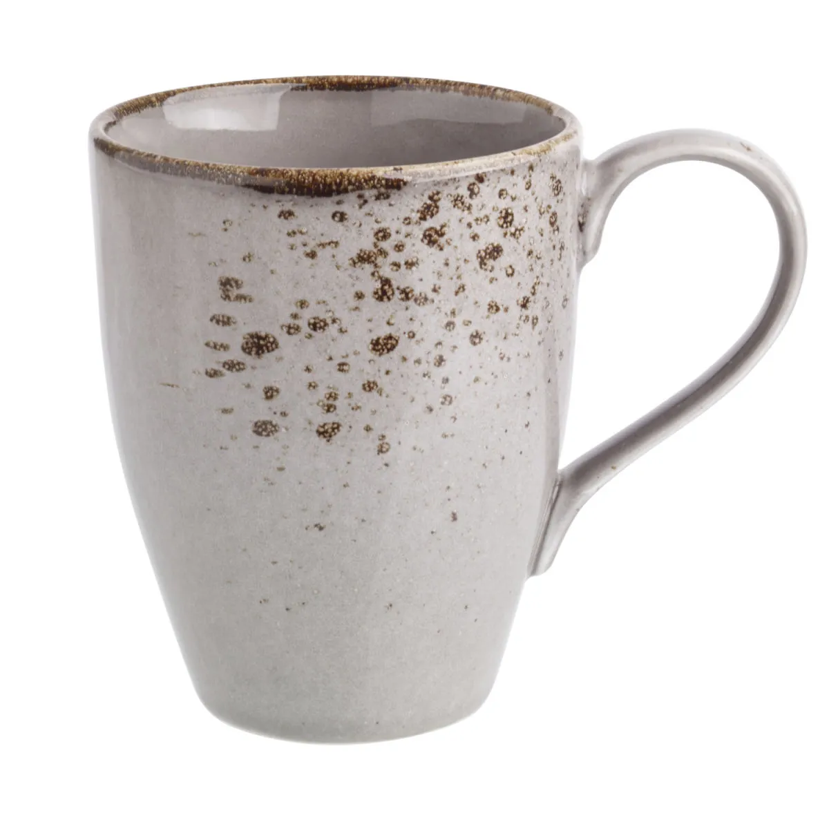 6x VEGA Tazza mug con manico Palana; 300 ml, 8.5x10.5 cm (ØxH); grigio; rotonda; 6 pz. / Pacco - immagine 1