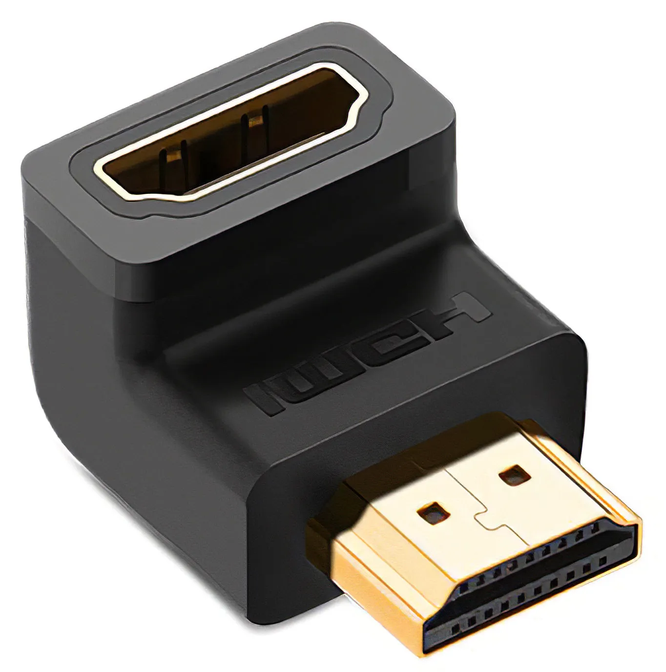Adattatore Video UGREEN HD112 Up Angle, HDMI - HDMI, 4K, Nero - immagine 1