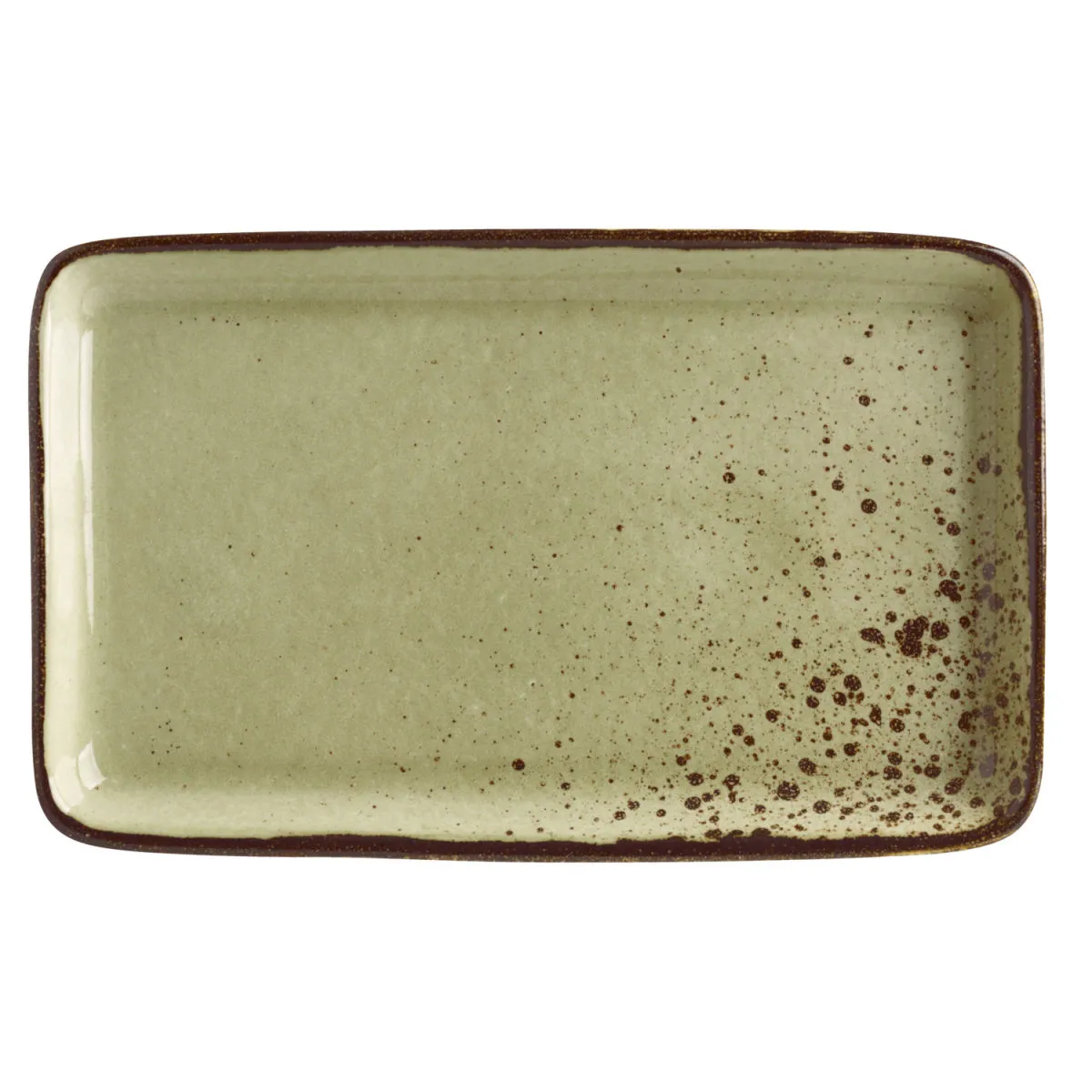 6x VEGA Piatto Palana; 21x13x2.1 cm (LxLxH); verde lime; rettangolare; 6 pz. / Pacco - immagine 1