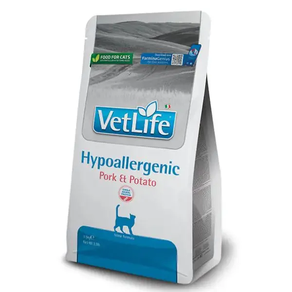 Farmina Vet Life Feline Hypoallergenic 1,5 kg - Cibo monoproteico gatto - immagine 1
