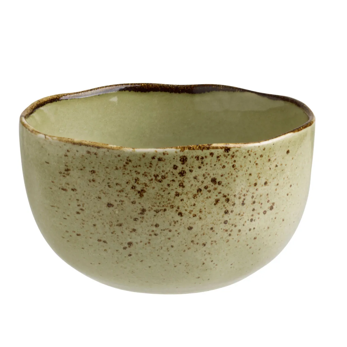6x VEGA Ciotola Palana; 950 ml, 15x8.8 cm (ØxH); verde lime; rotonda; 6 pz. / Pacco - immagine 1