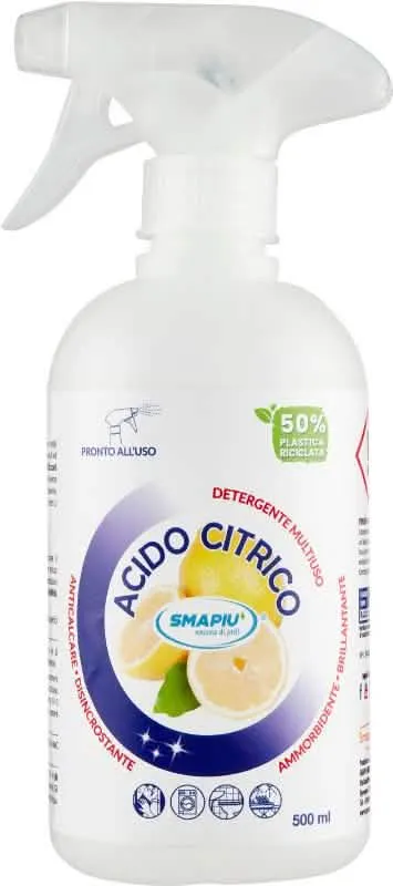 Acido Citrico Anidro Puro 500ml per Uso Domestico - immagine 1