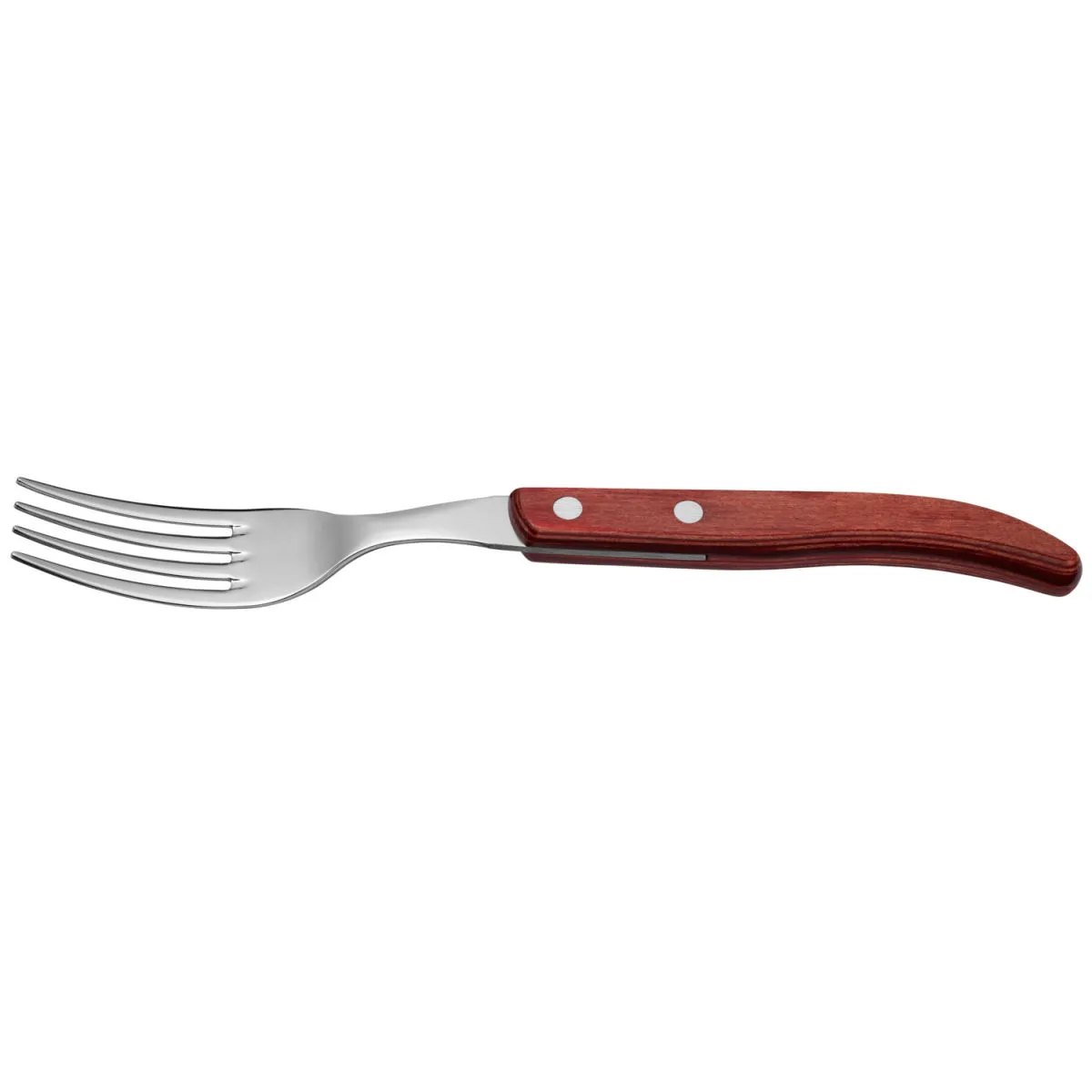 6x VEGA Forchetta laguiole Picanha; 22.1 cm (L); rosso; 6 pz. / Pacco - immagine 1