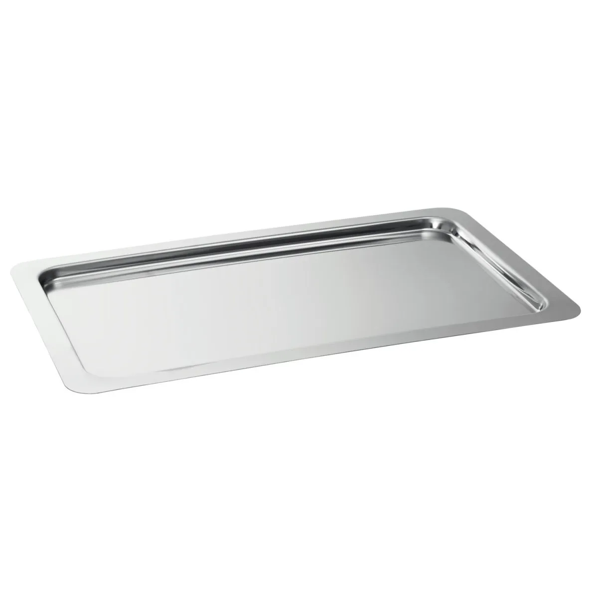 APS Vassoio; 53x32.5x2 cm (LxLxH); argento; rettangolare - immagine 1
