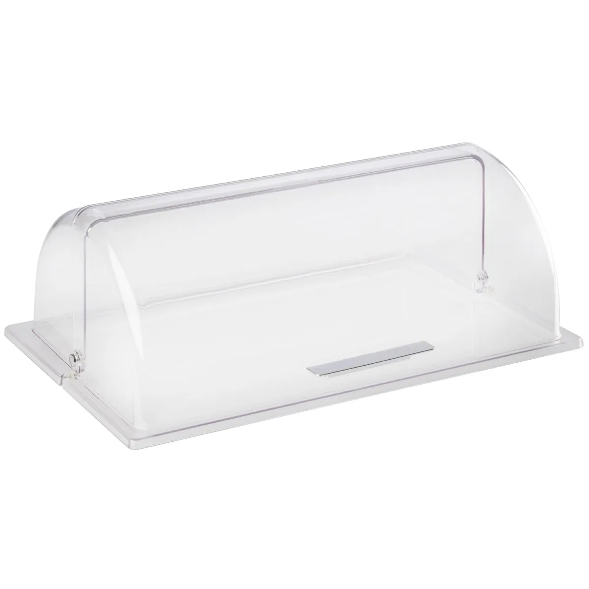 APS Coperchio roll top apribile in acrilico GN 1/1; 54x34x19 cm (LxLxH); trasparente; rettangolare - immagine 1