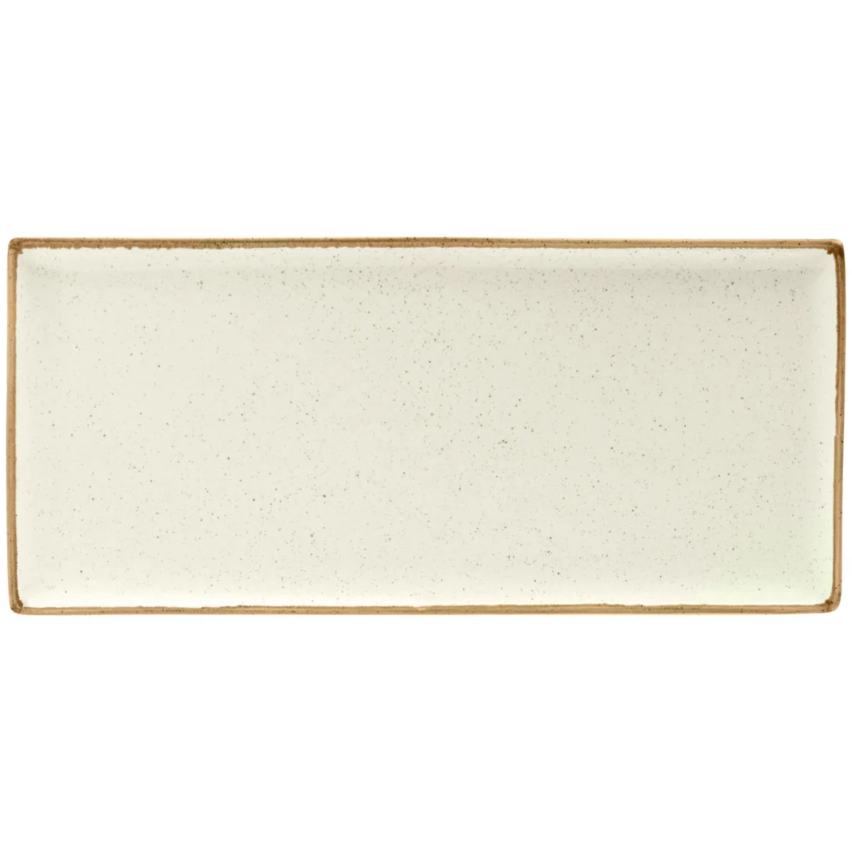 2x VEGA Piatto da portata Sidina rettangolare; 35x16x2 cm (LxLxH); beige; rettangolare; 2 pz. / Pacco - immagine 1