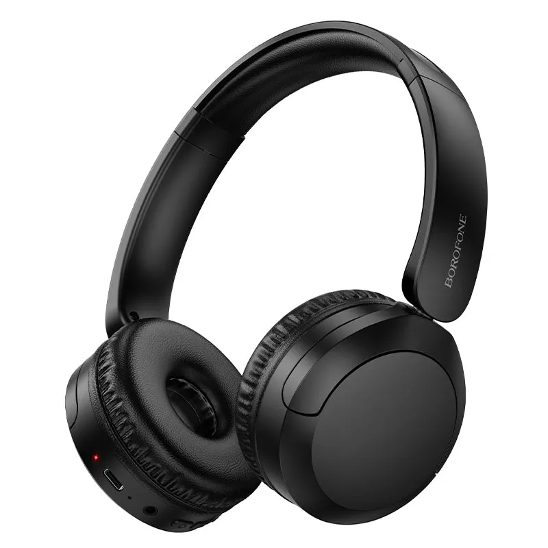 Auricolare Bluetooth Borofone BO37 Marvellous, A2DP, Nero - immagine 1