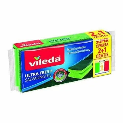 Salvabito VILEDA SPU+RET Ultrafresh - 3 Pezzi per la Casa - immagine 1