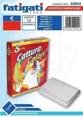 Carta Cattura Colori Super Five - 10 Fogli per la Casa - immagine 1