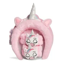Cofanetto Make Up Unicorn set strucco fascia e polsiere skincare - immagine 1
