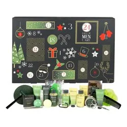 Set regalo uomo Calendario dell'avvento uomo bagno e cura - immagine 1