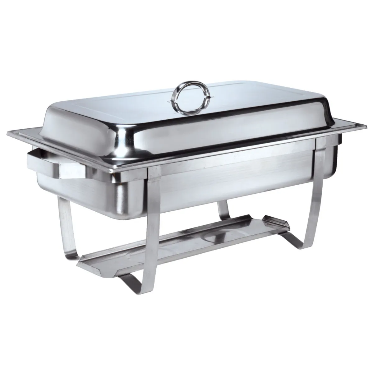 PULSIVA Chafing Dish Standard; 9000 ml, 56x36x28 cm (LxPxH); argento; rettangolare - immagine 1