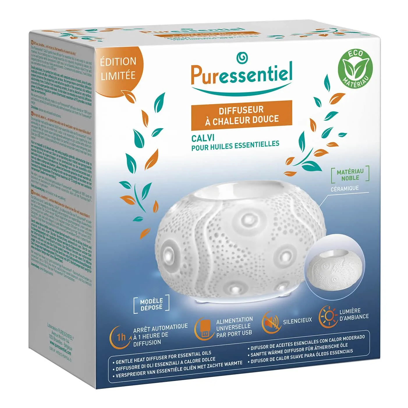 Diffusore Puressentiel a Calore Dolce Calvi per Aromaterapia - immagine 1