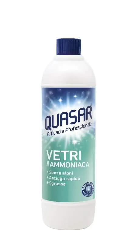 Ricarica Quasar Vetri 580ml con Ammoniaca - Pulizia Superiore per la Casa - immagine 1