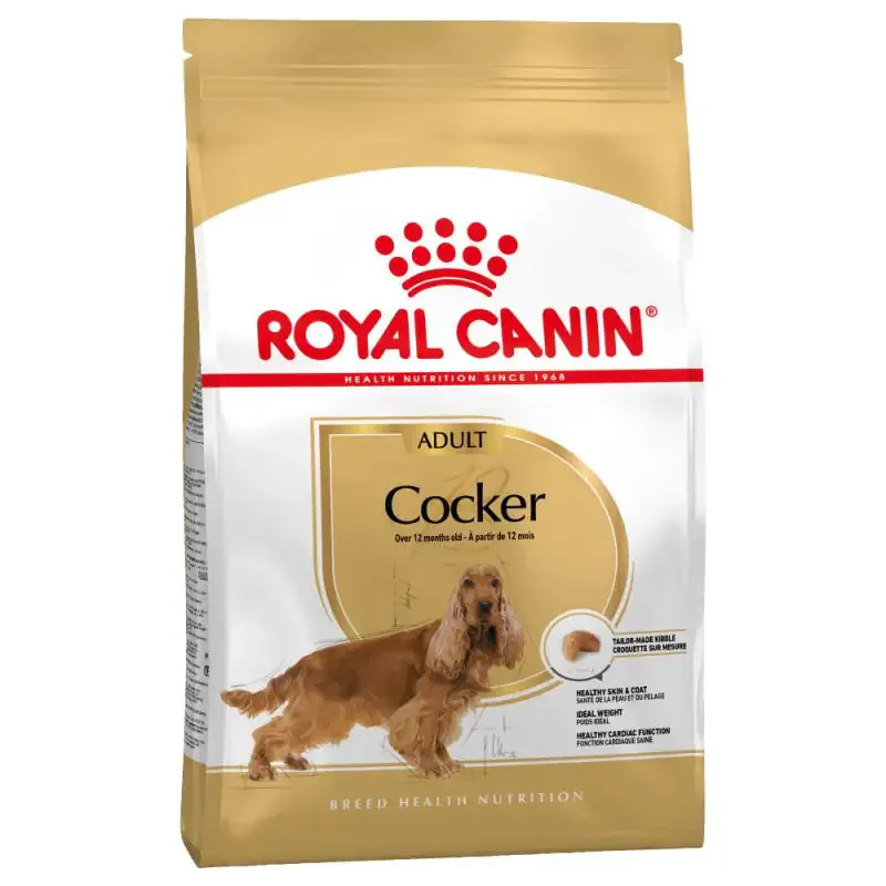 Royal Canin Cocker Adult 3 kg - Croccantini per cani - immagine 1