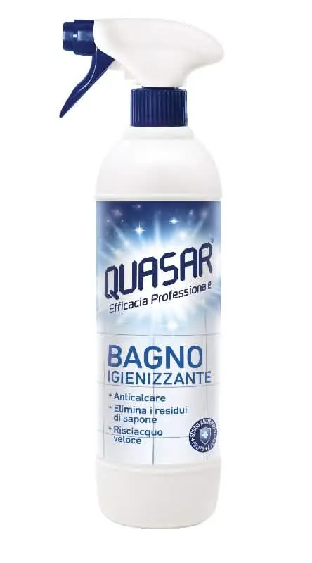 Spray Trigger Quasar Bagno 580ml - Pulizia Efficace per la Casa - immagine 1