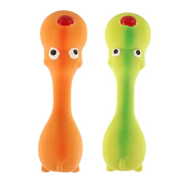 PetUp Joy gioco per cani Palla con squeaker Long Face per denti e gengive Misura 15 cm Soggetti assortiti - Giochi per cani - immagine 1
