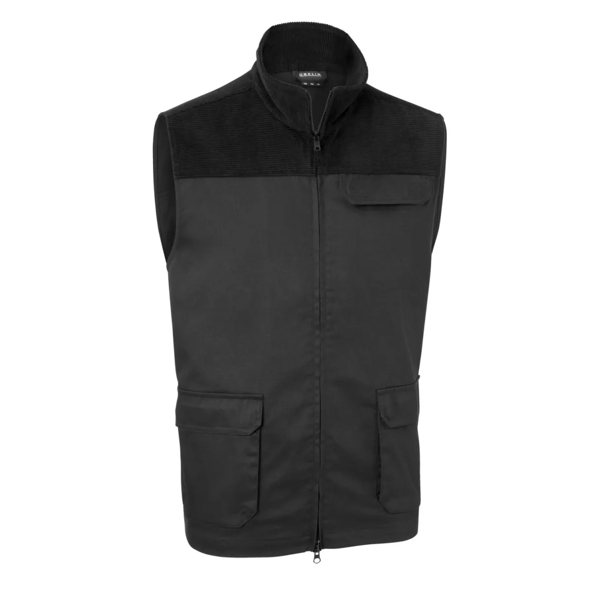 JOBELINE Gilet da uomo Lenn; Taglia L; nero - immagine 1