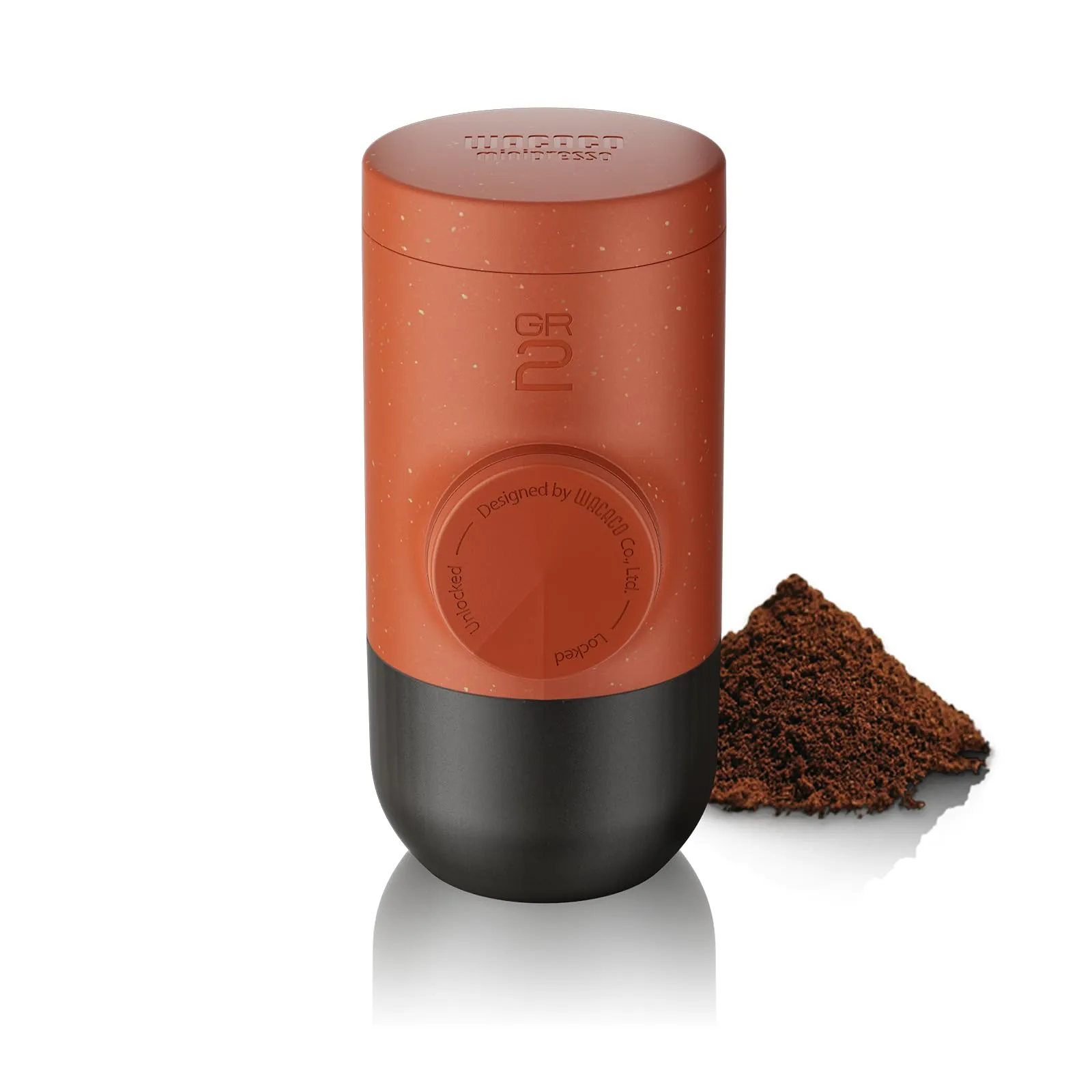 WACACO Minipresso GR2 Macchina caffe, A azionamento manuale, Copper Clay - immagine 1